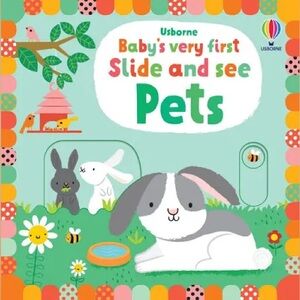 BUNDLE & SAVE🎉Usborne Baby's Very First Slide & See Pets Interactive Board Book